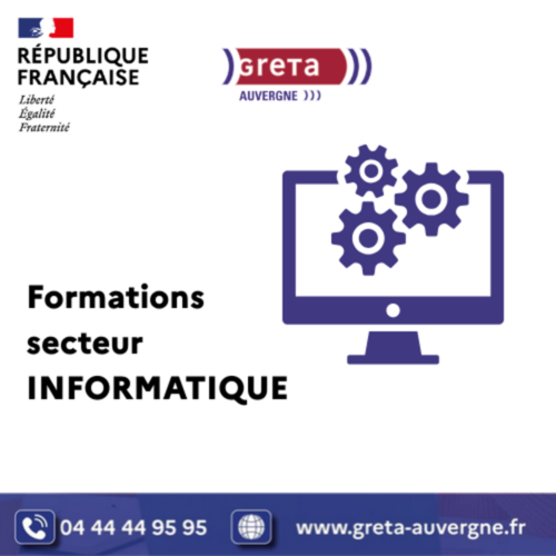 Formations secteur informatique