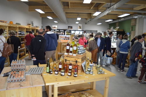 Un magasin de producteurs