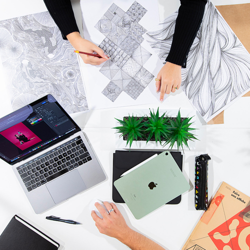 Section Design graphique et digital