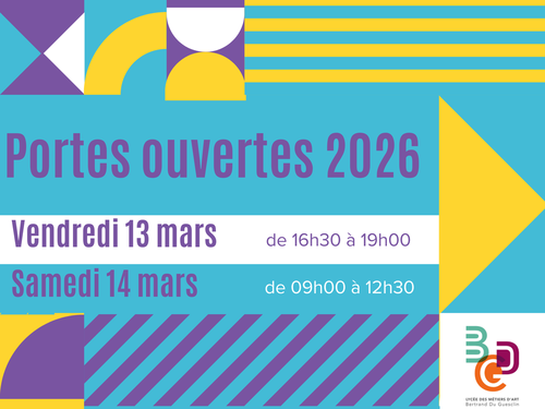 Journées "Portes Ouvertes" 2026