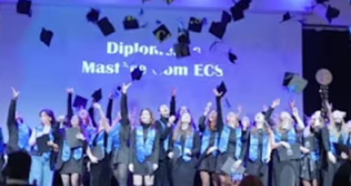 Cérémonie de remise des diplômes !