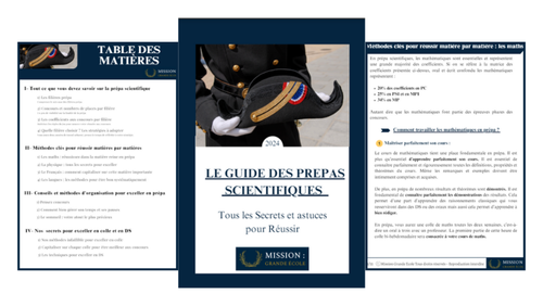 Notre Guide Ultime de la Prépa 