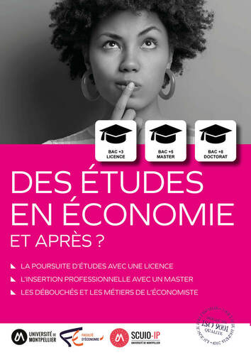 Des études en économie et après ?