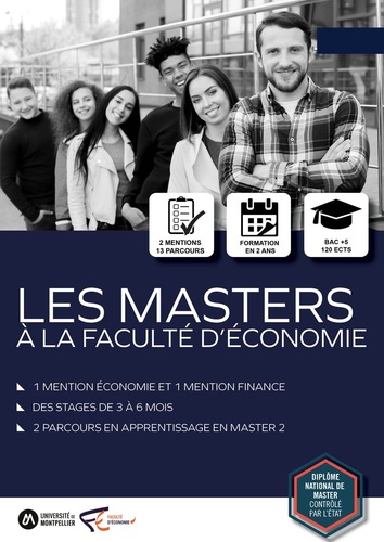 Plaquettes de formation Master