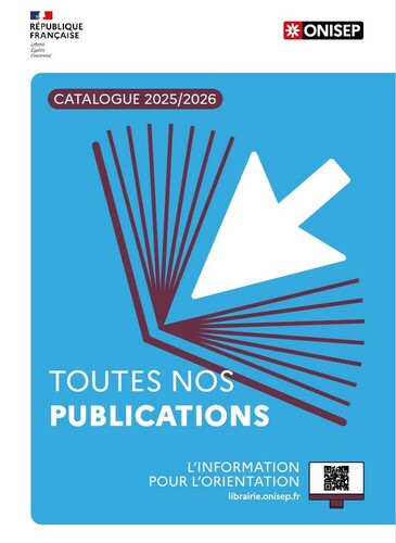 Le catalogue des publications de l'Onisep pour le grand public