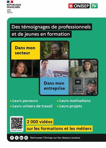 OnisepTV, 2 000 vidéos sur les formations et les métiers !