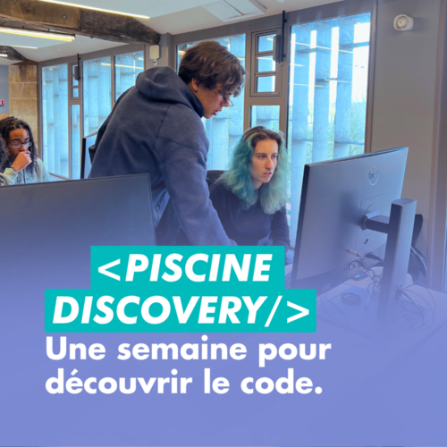 Viens tester 42 lors d'une Piscine Discovery ✨