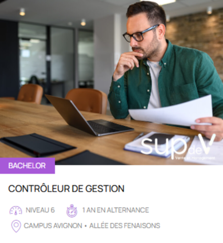 BAC+3 CONTRÔLEUR DE GESTION