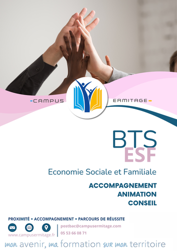 BTS Economie Sociale et Familiale