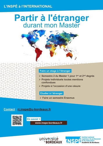 Partir à l'étranger durant votre master