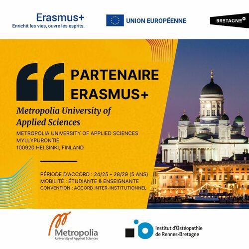 Etudes d'ostéopathie : Une expérience en Europe avec Erasmus+