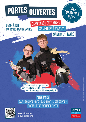 Journées Portes Ouvertes du Pôle formation Isère