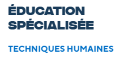 Filière éducation spécialisée