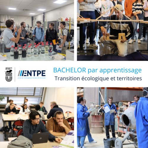 Bachelor en sciences et ingénierie – transition écologique et territoires (par apprentissage) 