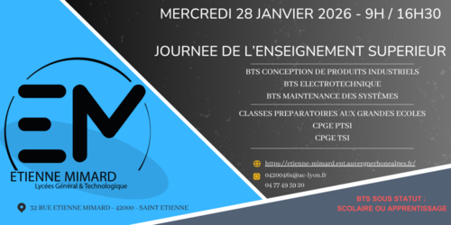 formation lycée Etienne Mimard