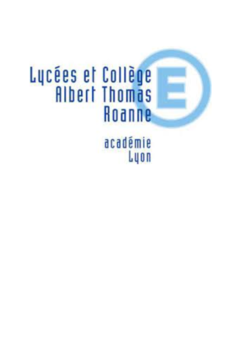 Lycée général et technologique Albert Thomas