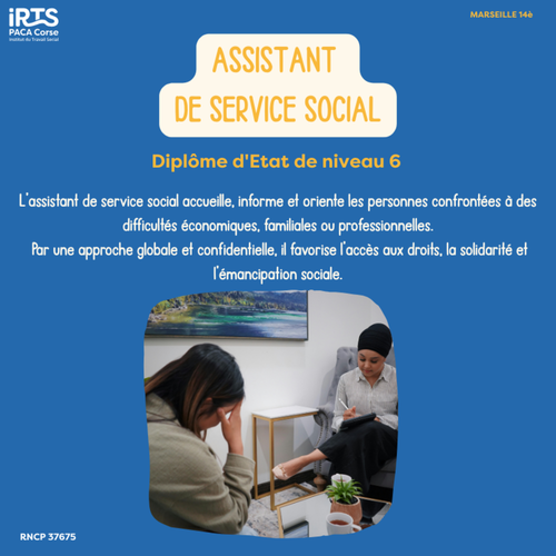 Niveau 6 / Formation Diplôme d'Etat Assistant de Service Social