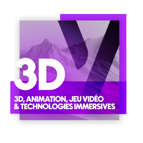 Brochure 3D, animation, jeu vidéo & technologies immersives