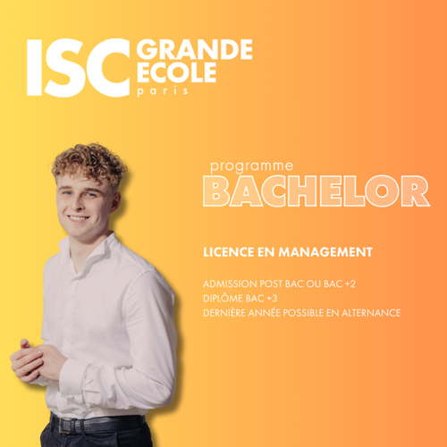 Bachelor de l'ISC PARIS