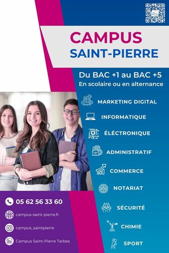 Campus Saint-Pierre - Nos formations
