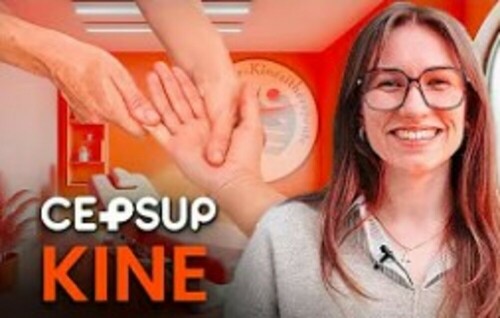 Les études de kinésithérapie avec Camille à CEPSUP