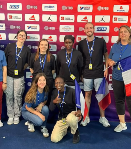 L’Équipe de France Féminine de basket fait appel à nos étudiants de Mediaschool Sports !