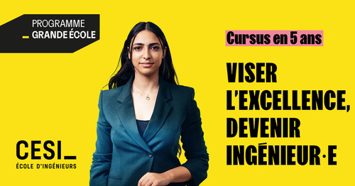 Cursus ingénieur·e en 5 ans