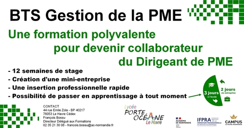 BTS Gestion de la PME
