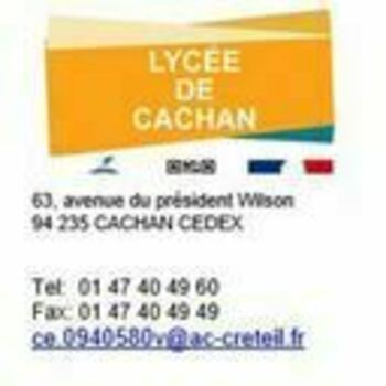 LYCEE DE CACHAN