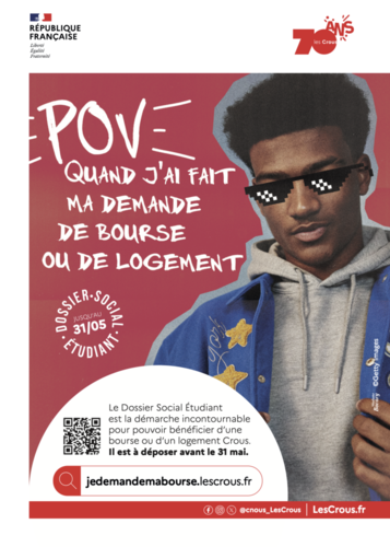 Demande de bourse et de logement