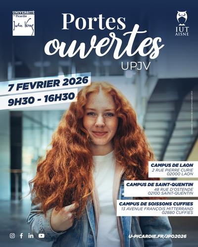 Journée Portes Ouvertes IUT de l'Aisne 2026