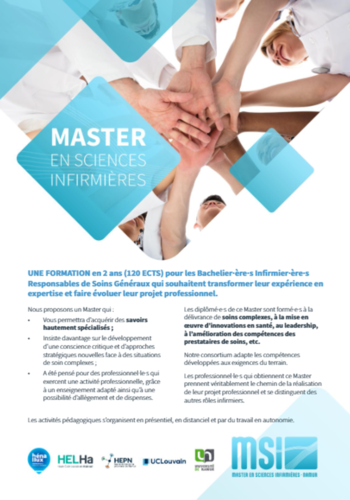 Master en Sciences infirmières