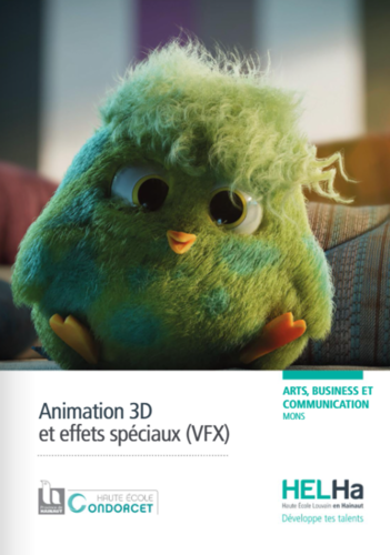 Animation 3D et effets spéciaux (BAC+3)