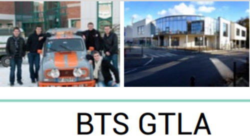 Plaquette BTS Gestion des Transports et Logistique Associée en apprentissage