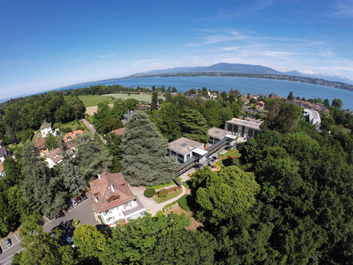 Webster Campus areal shot and general brochure