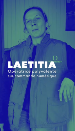 Laetitia vous parle de son quotidien en scierie