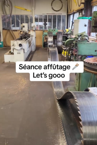 Ici on affûte nos lames