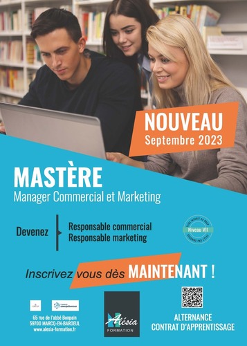 Mastère Manager Commercial et Marketing