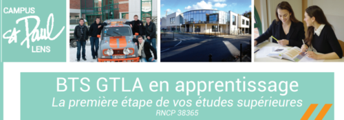 Plaquette BTS Gestion des Transports et Logistique Associée en apprentissage