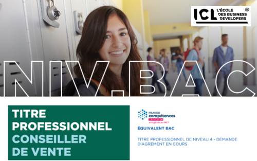 Niveau Bac - Conseiller de vente