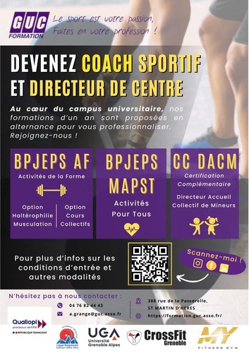 Et si votre passion du sport devenait votre métier ?