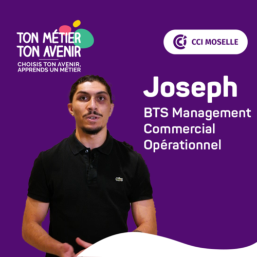 Témoignage : Joseph Klancar, BTS MCO conseiller-vente