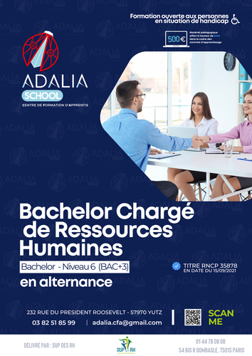 Bachelor Chargé(e) des Ressources Humaines