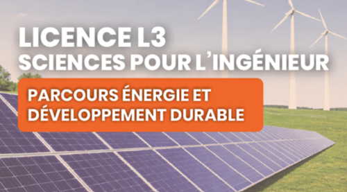 Licence L3 Energie et Développement Durable