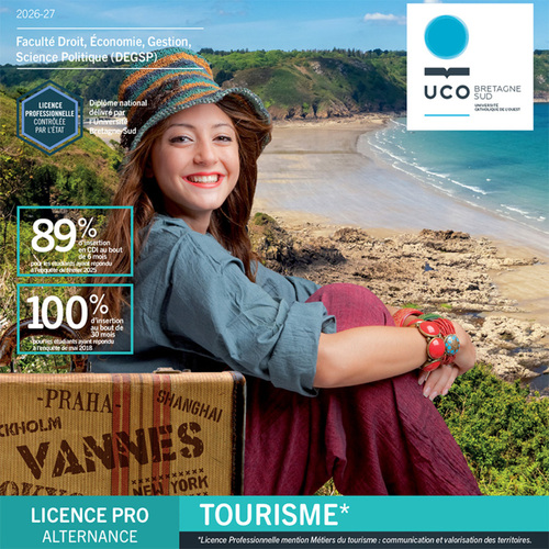 Licence pro Métiers du Tourisme