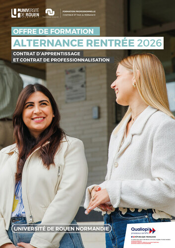 Offre de formation en alternance