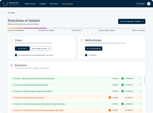 Nos Polycopiés : Objectif 20/20