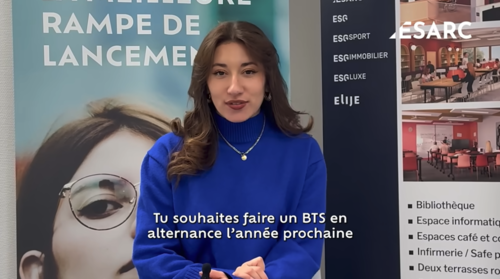 L'alternance à ESARC