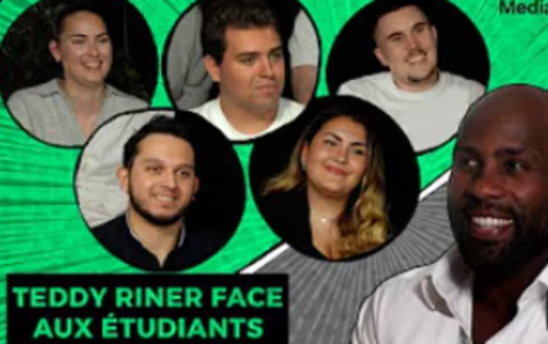 Teddy Riner à la Paris School of Sports