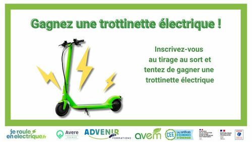 Jeu concours trottinette électrique 